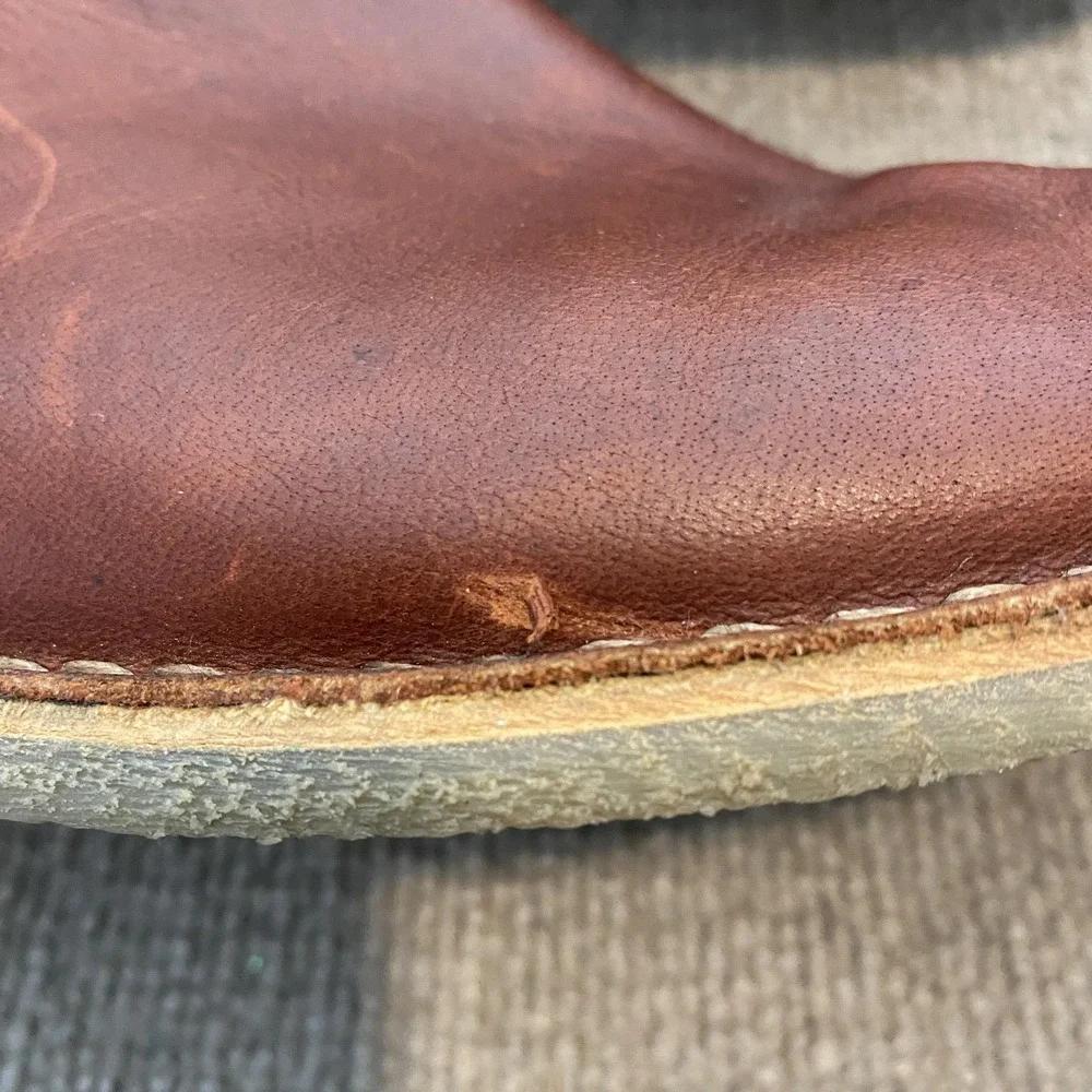 Kenneth Cole Reaction Chelsea Boots Mens Size 10.5 Brown Leather Ankle Casual